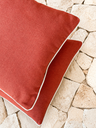 Almohadón Lino con vivo beige
