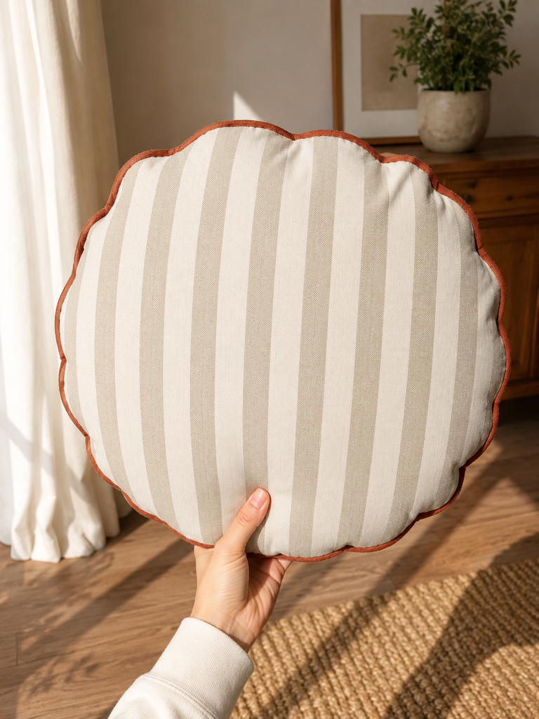 Almohadón Stripe orange